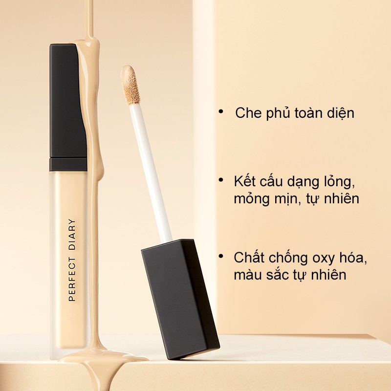 Kem che khuyết điểm Perfect Diary độ che phủ cao với 4 tông màu tùy chọn lâu trôi 7ml | BigBuy360 - bigbuy360.vn
