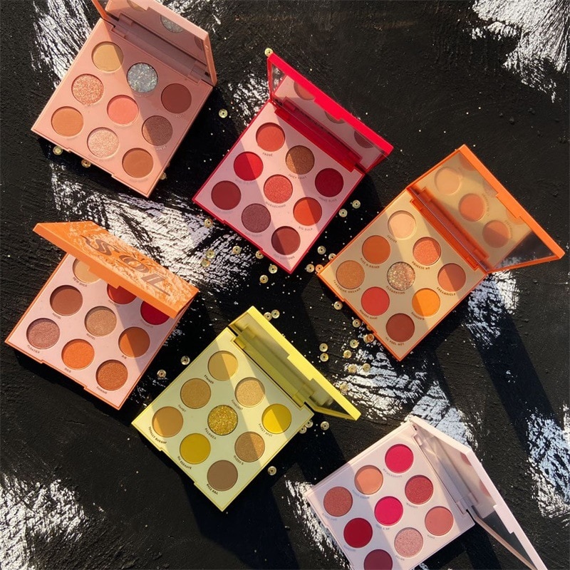 [Hàng mới về] Bảng phấn mắt Guicami 9 màu tông lì và nhũ trang điểm lâu trôi | BigBuy360 - bigbuy360.vn