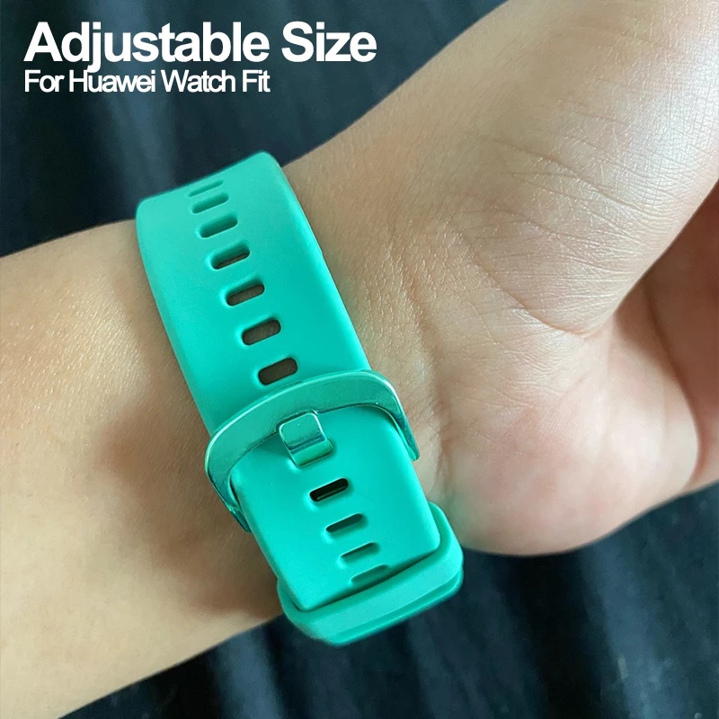 Dây Đeo Silicone Thay Thế Cho Đồng Hồ Thông Minh huawei watch fit 2 smart watch band