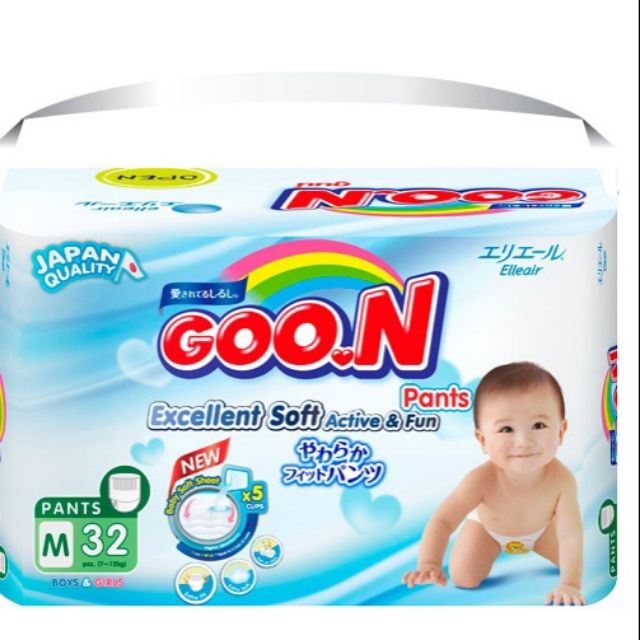 Tã quần Goon Renew Slim size M 32
