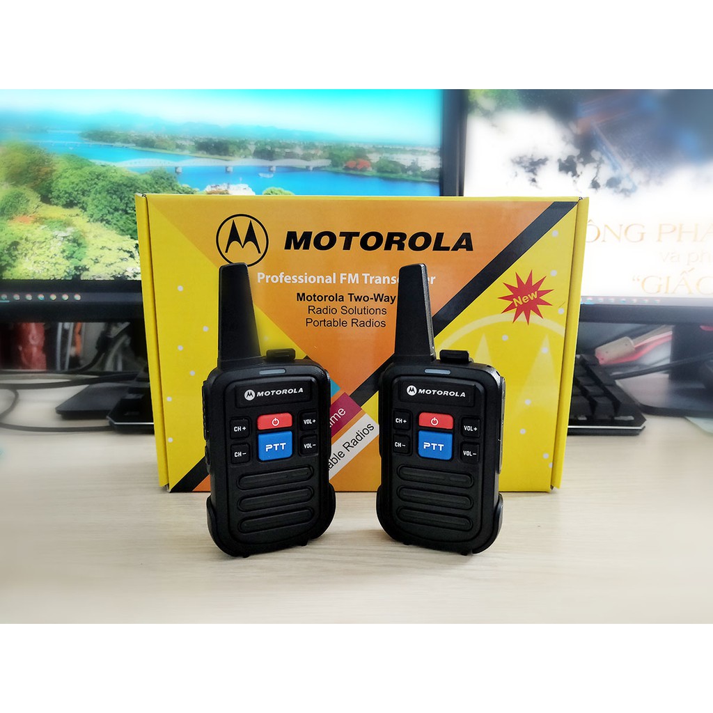 Bộ đàm Motorola Minitor VI | Bộ đàm cầm tay giá rẻ mini nhỏ gọn