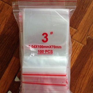 Túi zip cỡ 3