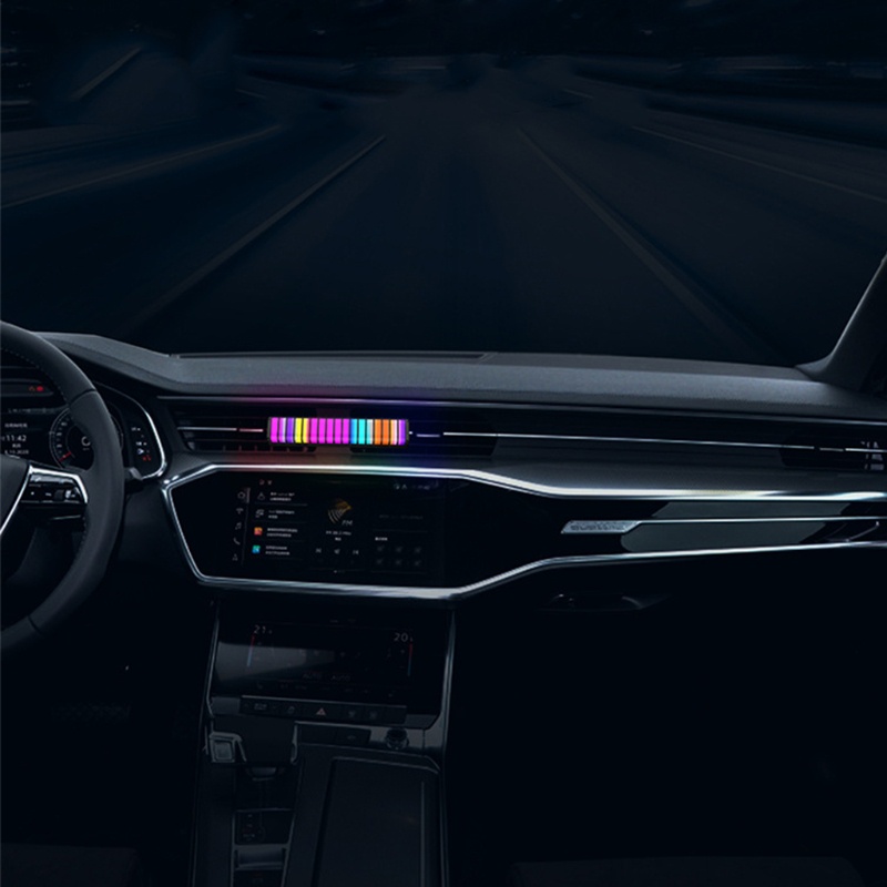 Bộ Đèn Trang Trí Nội Thất Xe Hơi Dễ Lắp Đặt