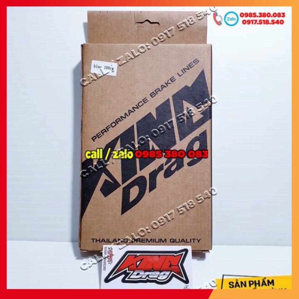 Dây dầu King Drag Thailand đầu nhôm CNC xoay 360