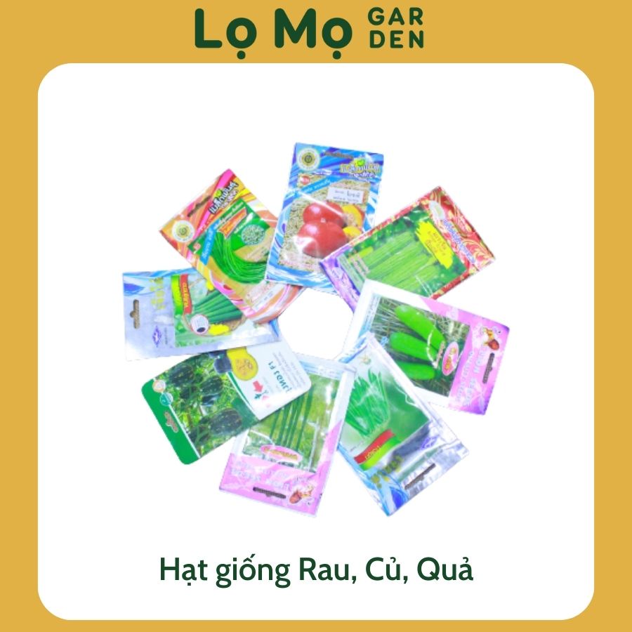 Hạt giống rau, củ, quả - Lọ Mọ Garden