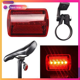 Đèn LED cảnh báo nguy hiểm gắn đuôi xe đạp có 7 chế độ khác nhau