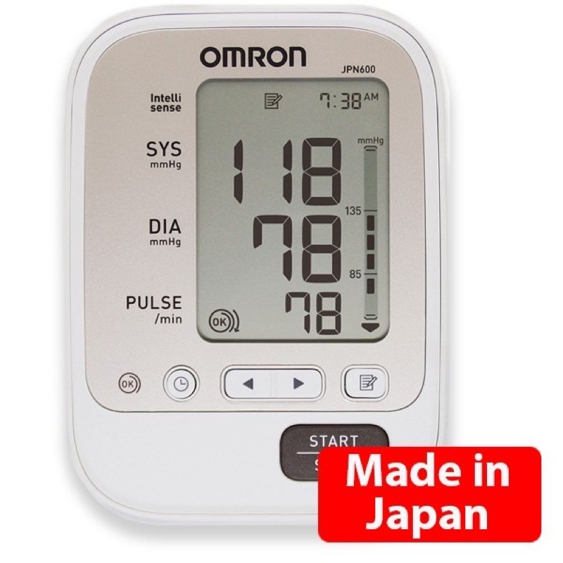 [MADE IN JAPAN] Máy Đo Huyết Áp OMRON JPN600