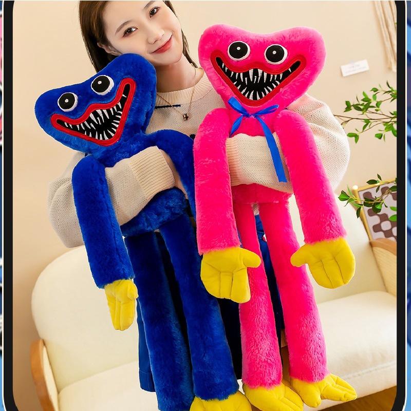 Thú bống Huggy Wuggy, búp bê quoái vật trong Poppy Playtime 40 cm
