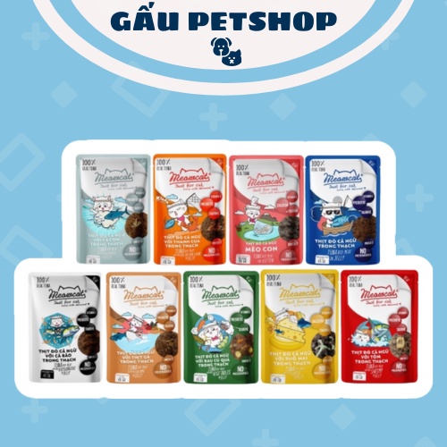 Pate Meowcat Gói 70g - Pate Cho Mèo Sản Xuất Tại Việt Nam