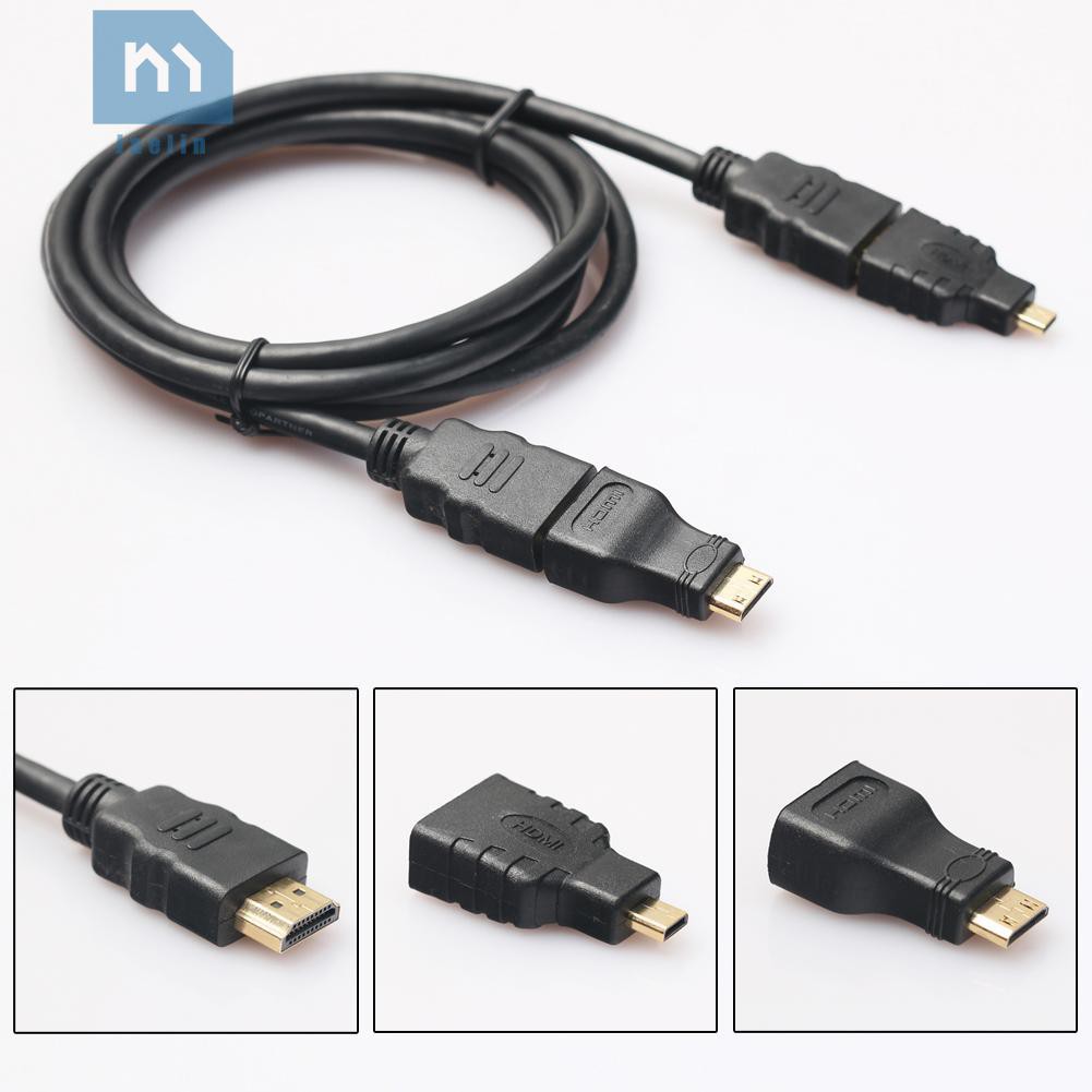 Cáp Chuyển Đổi Hdmi 3 Trong 1 Tốc Độ Cao Cho Pc Tv Ps4