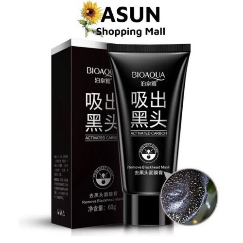 Gel Lột Mụn Đầu Đen, Mụn Cám Than Tre Bioaqua 60g