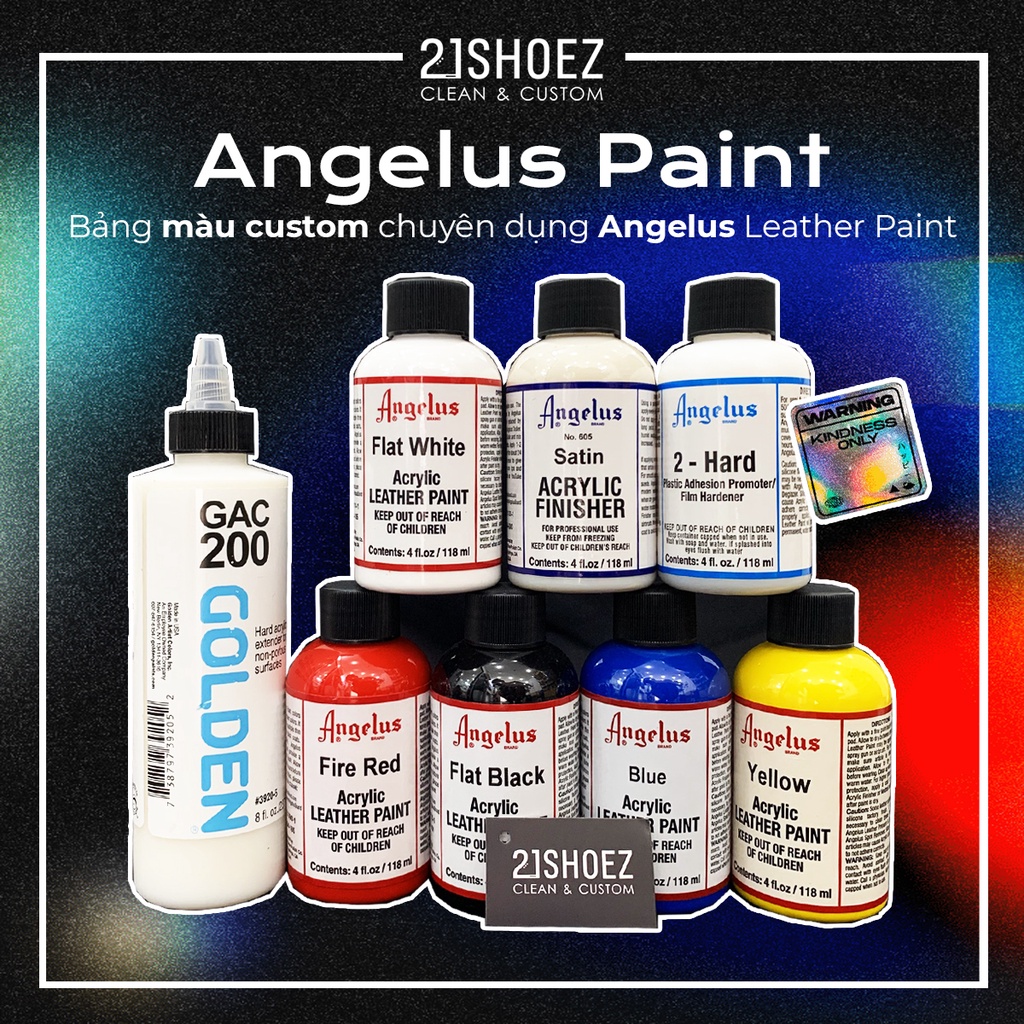 Sơn Angelus Leather Paint USA Custom Chuyên Dụng