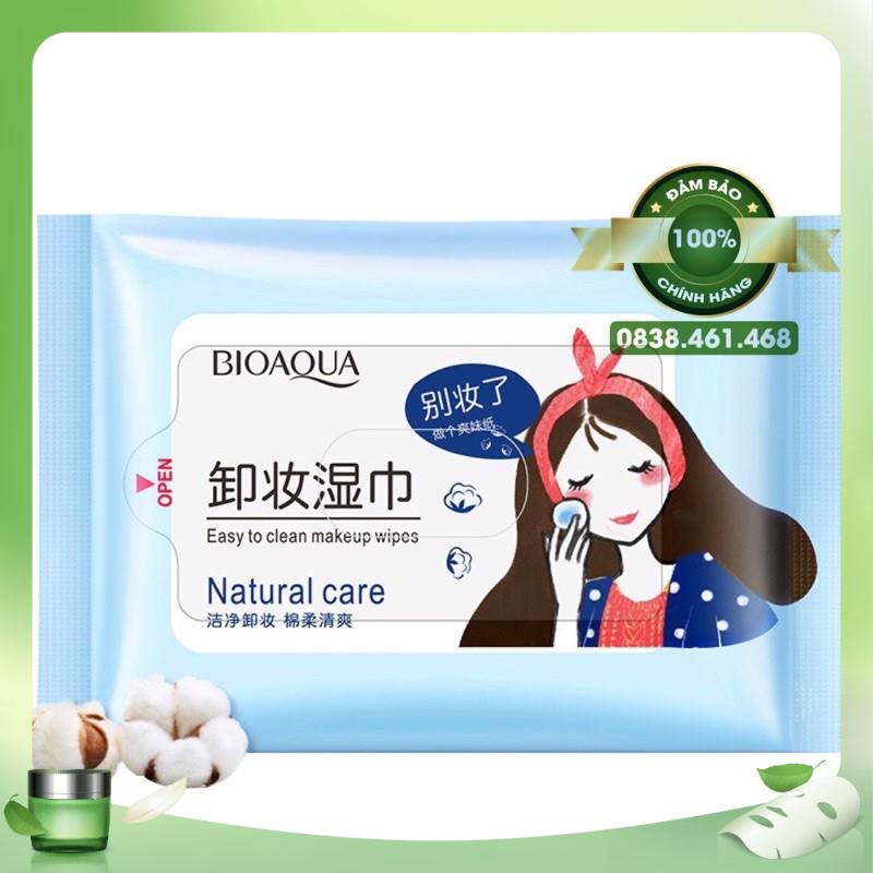 Khăn Giấy Ướt Tẩy Trang Bio Aqua