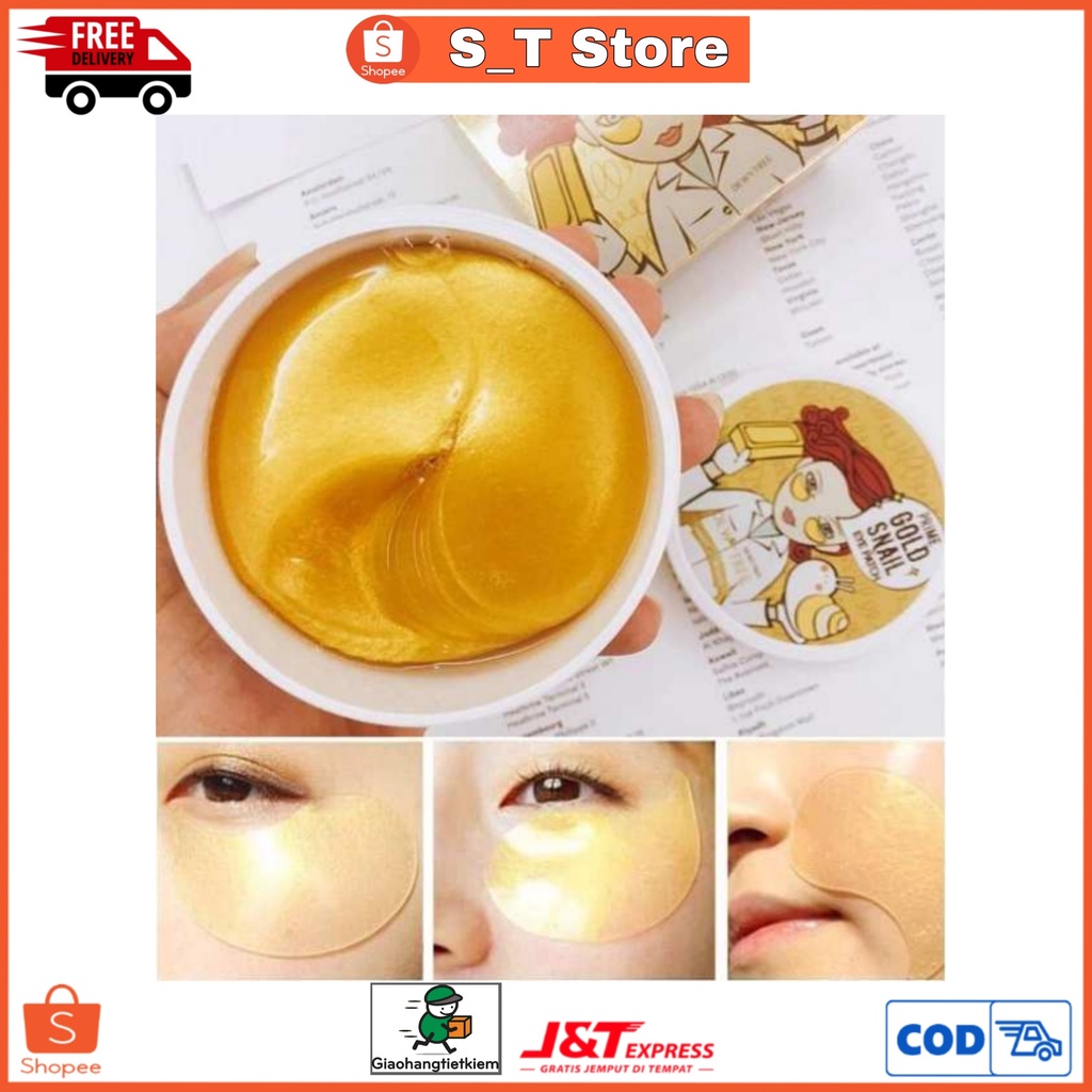 [Hàng Mới Về] Mặt nạ mắt DewyTree Prime Gold Snail Eye Patch