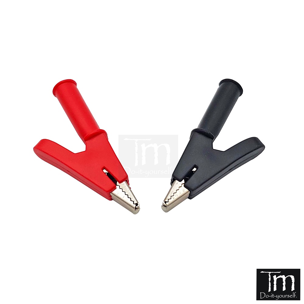 Kẹp Cá Sấu Loại Tốt 4mm Mở 10mm - 30A