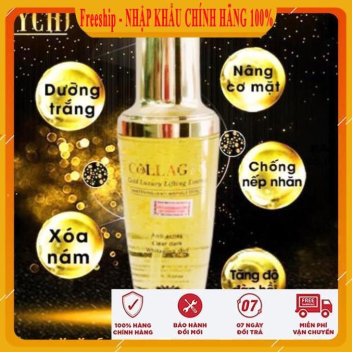 [CHÍNH HÃNG - Freeship] Serum vàng 24k dưỡng trắng da collagen/ Tinh chất vàng 24k, serum trắng da chính hãng beau shop