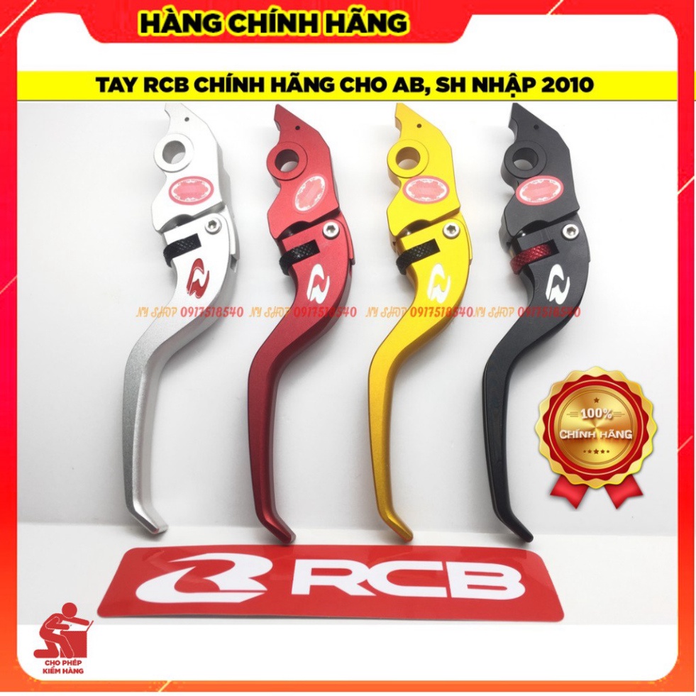 TAY THẮNG RCB CHO AIRBLADE 2011-2019, AB 2020/ VISION 2014-2022/ VARIO 2017 - GIÁ 1 CẶP ( CHÍNH HÃNG FULL BOX) Ảnh thật