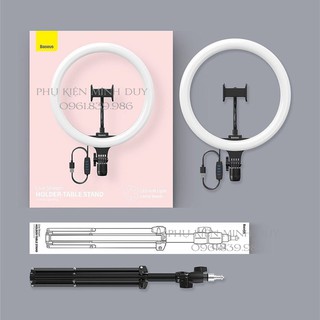 Đèn LIVESTREAM Baseus Live Stream Holder-Table Stand (3 nhiệt độ màu, chiều cao 20cm - 60cm)