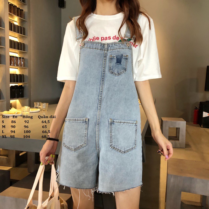 HN0085_Tổng hợp các mẫu quần yếm ngắn | BigBuy360 - bigbuy360.vn