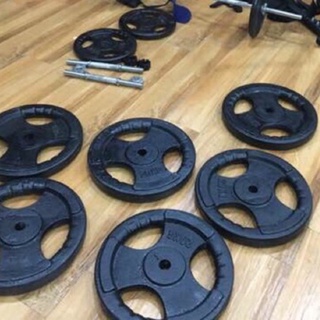 Bánh tạ gang 20kg/ tạ miếng 20kg/ weight plate 20kg