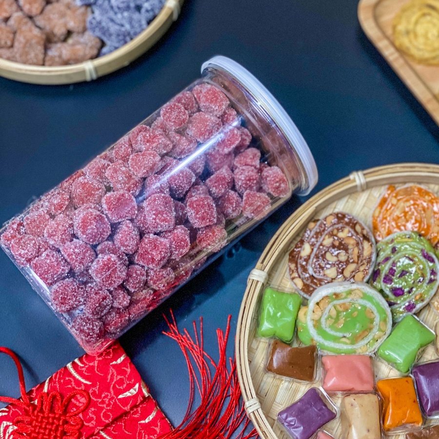 Kẹo Dâu Tây Đà Lạt Mana Food 500G