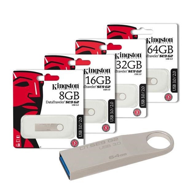 USB 3.0 Kingston DataTraveler SE9 G2 64GB (Bạc)