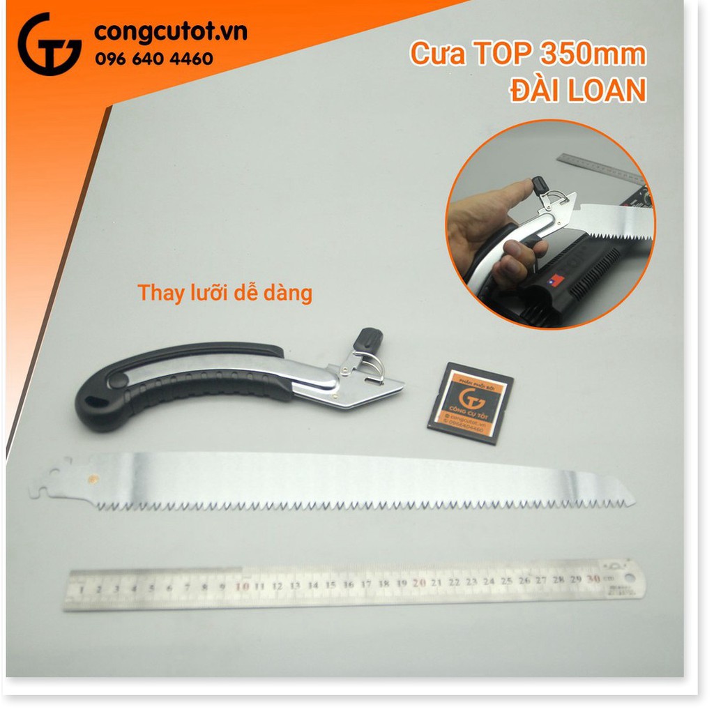 Cưa gỗ cầm tay TOP F890302 350mm Đài Loan