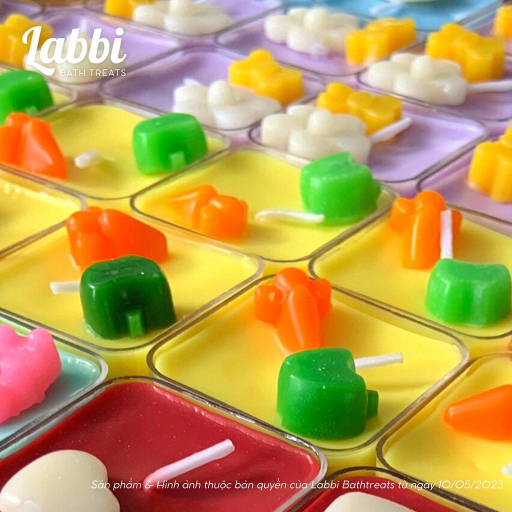 SHERBET CANDLE [Labbi] Nến trang trí / Candle / Nến vuông