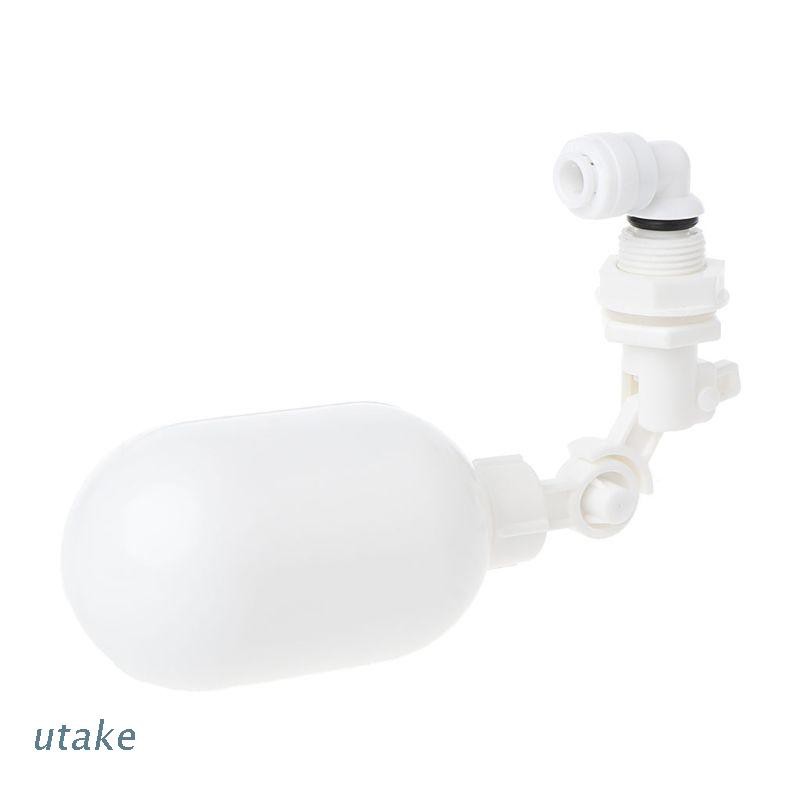 Utake Plastic Float Ball Valve Shut Off Automatic Feed Fill Fish Tank Aquarium Water