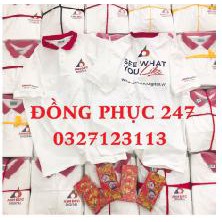 Áo Thun Cổ Trụ Cửa Hàng Tạp Hóa - Áo đồng phục FREE thiết kế theo yêu cầu