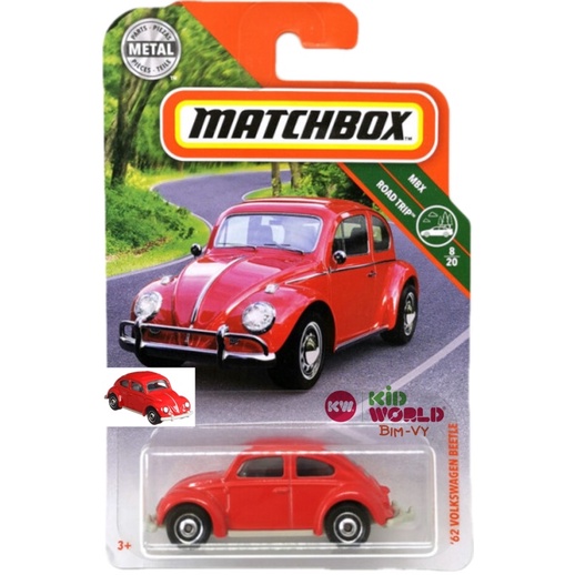 Xe mô hình Matchbox '62 Volkswagen Beetle FYR64.