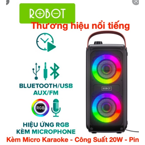 Loa kéo mini bluetooth Loa xách Bluetooth Speaker HY-10 .1 mic DÂY 60w 2 BASS