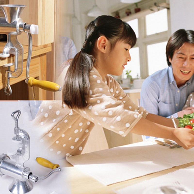 Máy Xay Thịt Bằng Tay Chất Liệu Hợp Kim Nhôm