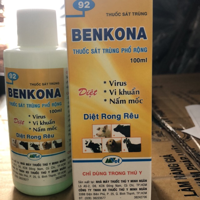 Benkona 100ml sát khuẩn
