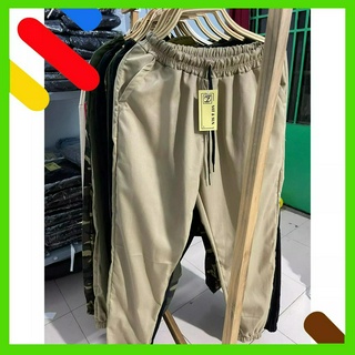 Quần Jogger KAKI Trơn Basic UNISEX