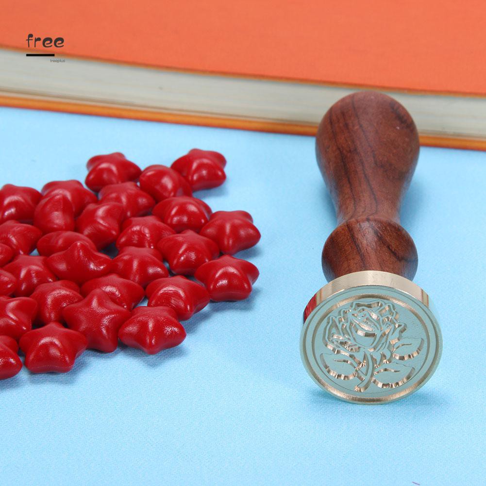 Đầu con dấu đóng sáp niêm phong bằng đồng mạ vàng phong cách cổ điển tiện dụng | BigBuy360 - bigbuy360.vn