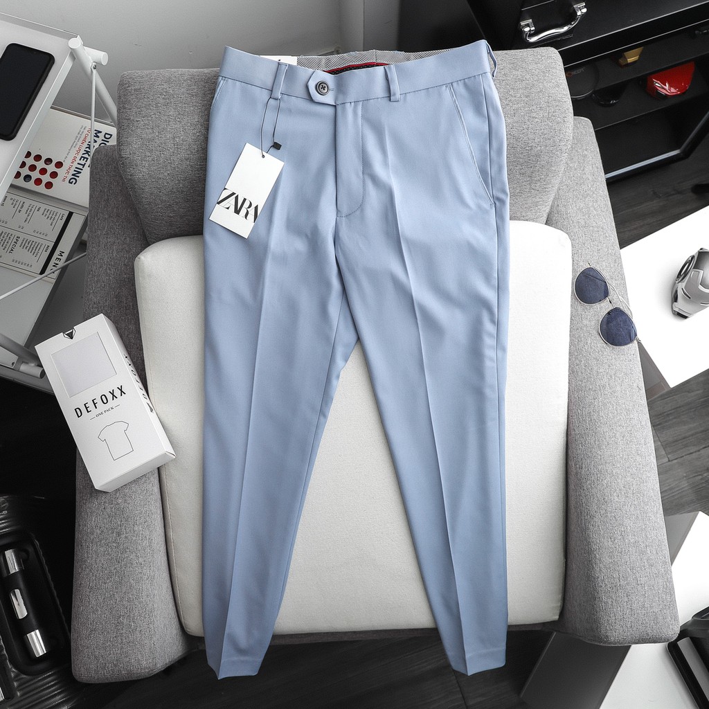 Quần âu ZR MÀU XANH XÁM 2026 FoxxMen
