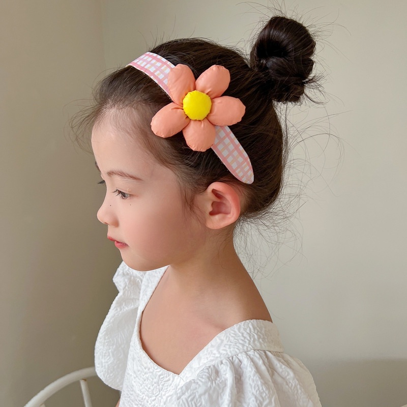 Băng Đô Cài Tóc Họa Tiết Hoa Thời Trang Cho Bé