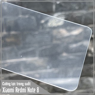 Kính cường lực Xiaomi Redmi Note 8 - Trong Suốt