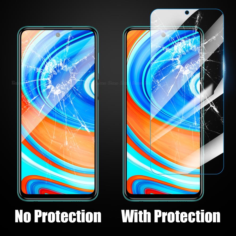 Set 3 Kính Cường Lực 9H 2.5D Bảo Vệ Màn Hình Cho Xiaomi Redmi Note 11 11S 11T 10 10S 10T 9 9S 9T 8 8T Pro Max Plus