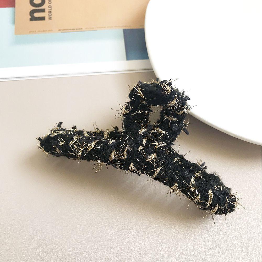 Kẹp Tóc Càng Cua Lớn Bằng Vải Bông Cho Nữ