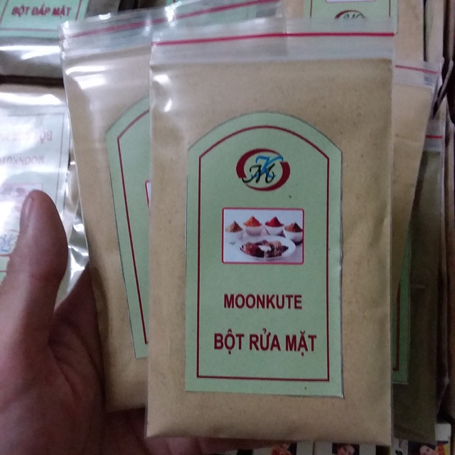 Bột rửa mặt moonkute
