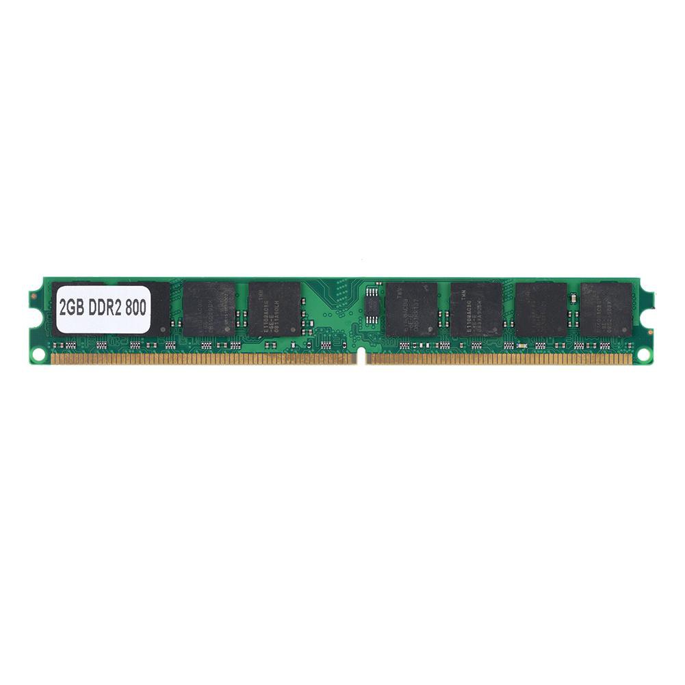 Bộ Nhớ Ram 2G DDR2 2G 800MHz PC2-6400 PC Ram 240Pin M | BigBuy360 - bigbuy360.vn