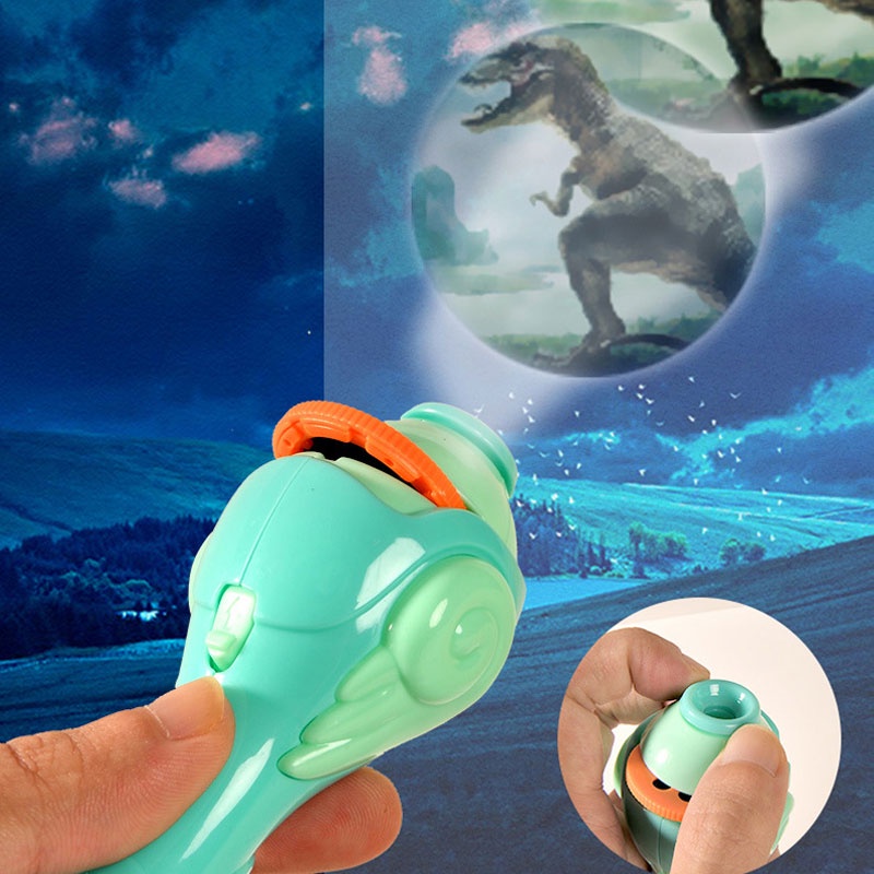 Đồ chơi đèn chiếu hình trái cây/ động vật ZHAN QI TOYS giáo dục sớm cho bé