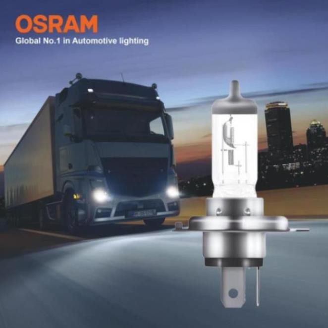 Bóng đèn halogen tăng sáng 100% OSRAM TRUCKSTAR PRO H4 24v 75/70w