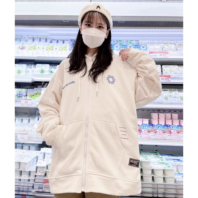 Áo Khoác Moment Kem | BigBuy360 - bigbuy360.vn