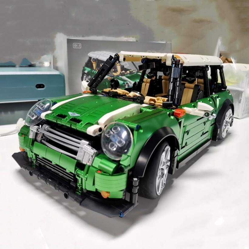 Đồ chơi Lắp ráp Mô hình Siêu xe Mini Cooper T5025 2292pcs Car Compatible MOC Cooper 10242 21002 1:10