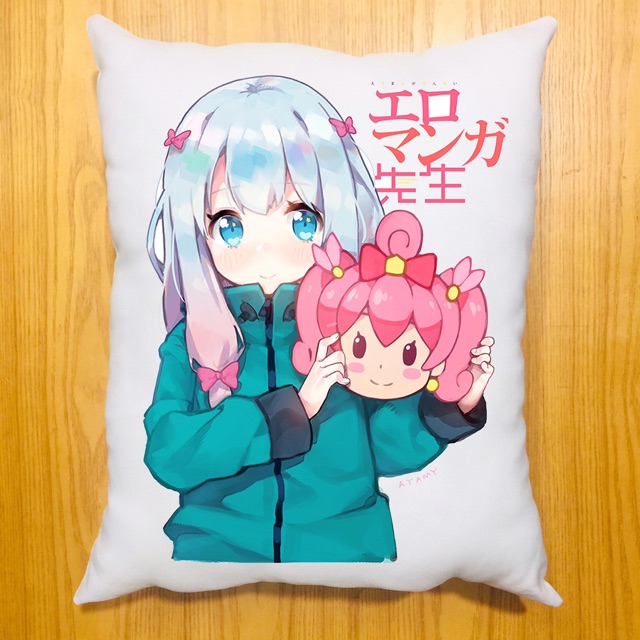 Gối ôm anime sagiri dài 40x50cm