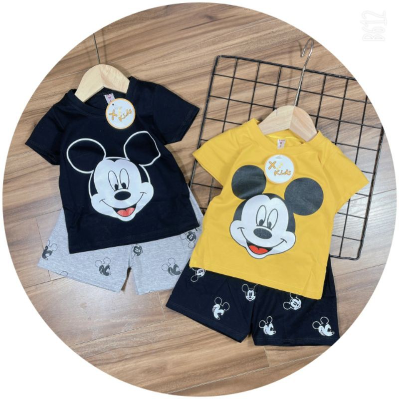 bộ mickey mặt cười cho bé