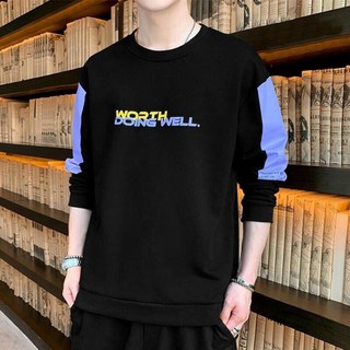 ÁOThun Nam dài tay Mosi .Áo Thun Nam Không Cổ Thun Cotton Cao Cấp Xám Đen shop Two MS 15